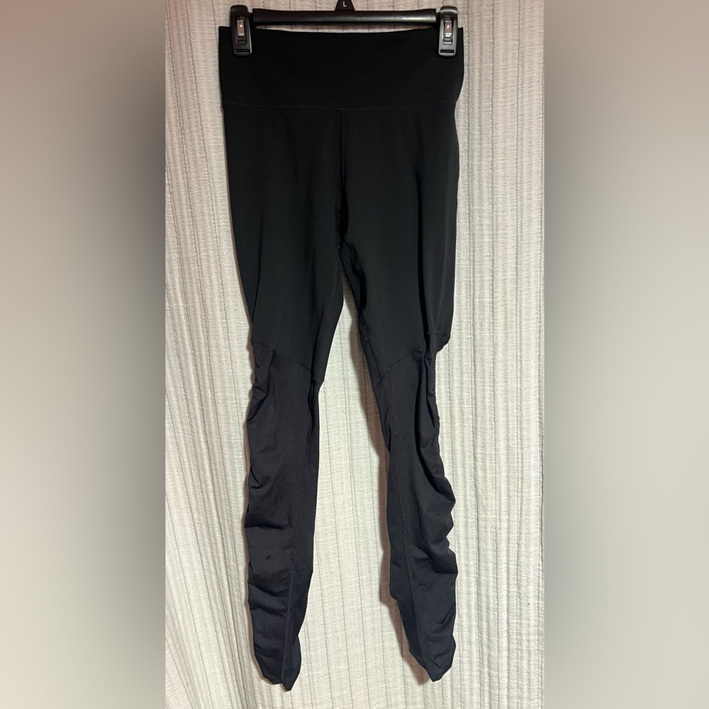 Fabletics Black PureLuxe Scrunched Calf Leggings